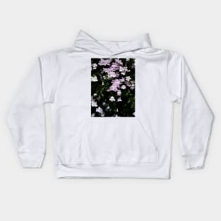 Trumpet Flowers Noir Kids Hoodie